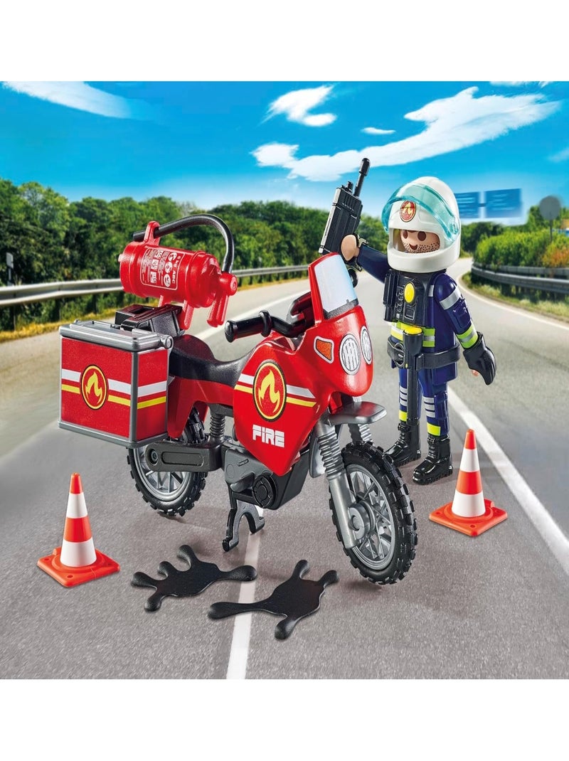 Pompier et moto - Action Hereos N/A - Kiabi