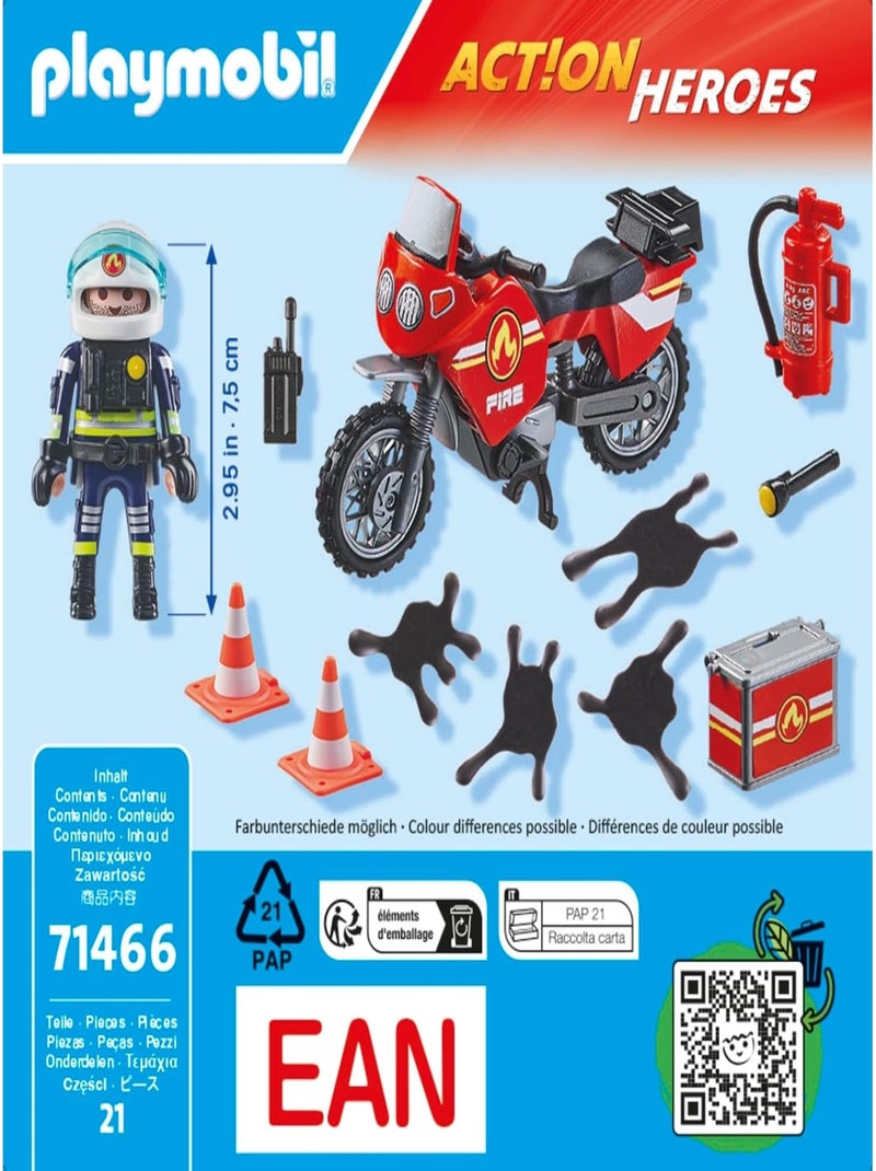 Pompier et moto - Action Hereos N/A - Kiabi
