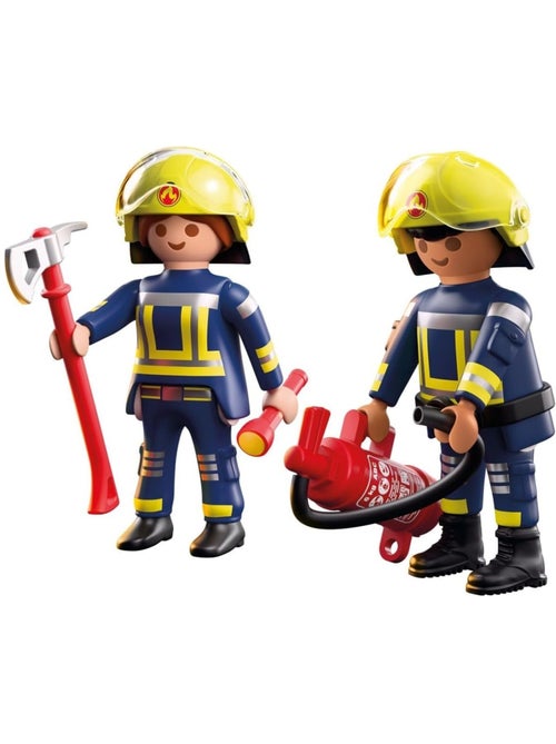 Pompiers avec hache et extincteur - Kiabi