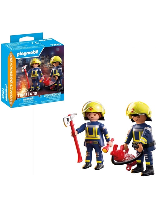 Pompiers avec hache et extincteur - Kiabi