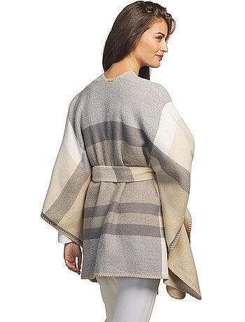 Poncho à ceinture Complementos Romantica