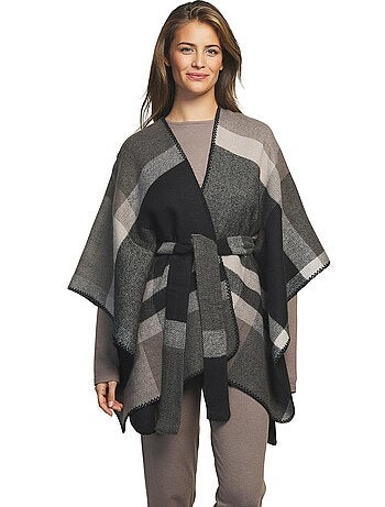 Poncho à ceinture Complementos Romantica