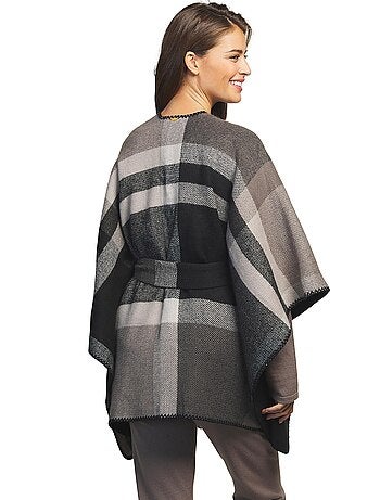 Poncho à ceinture Complementos Romantica