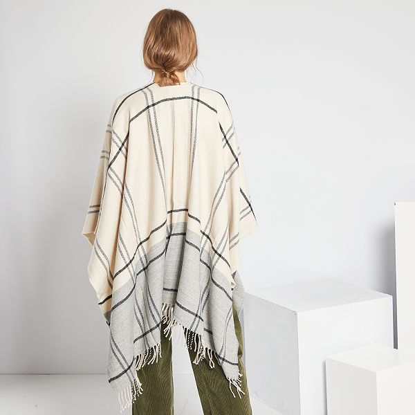 kiabi poncho femme