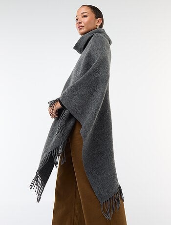 Poncho à franges 'Vero Moda'