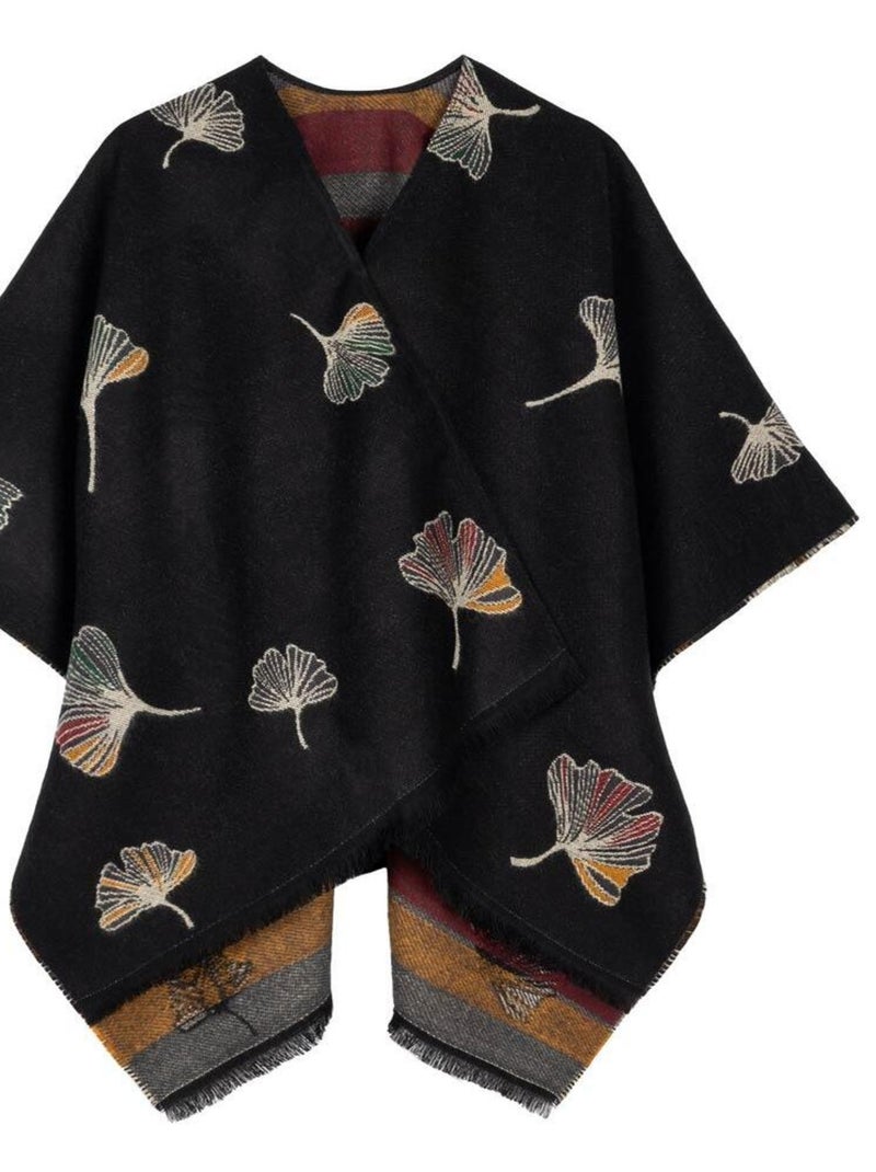Poncho Acantha - Fabriqué en France Noir - Kiabi