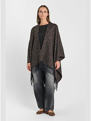 Poncho amber 'le temps des cerises'