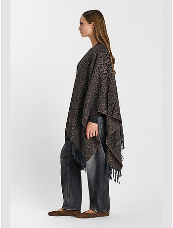 Poncho amber 'le temps des cerises'