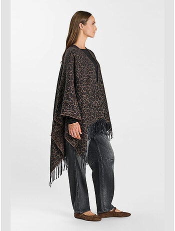 Poncho amber 'le temps des cerises'