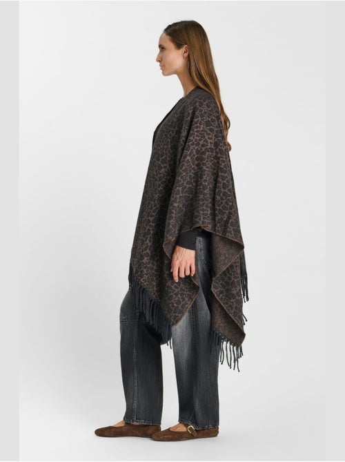 Poncho amber 'le temps des cerises' - Kiabi Poncho amber 'le temps des cerises' - Kiabi