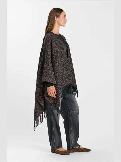 Poncho amber 'le temps des cerises' - Kiabi Poncho amber 'le temps des cerises' - Kiabi
