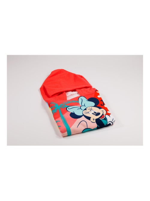 Poncho avec capuche - Minnie à la plage - 55x110 cm - Kiabi Poncho avec capuche - Minnie à la plage - 55x110 cm - Kiabi