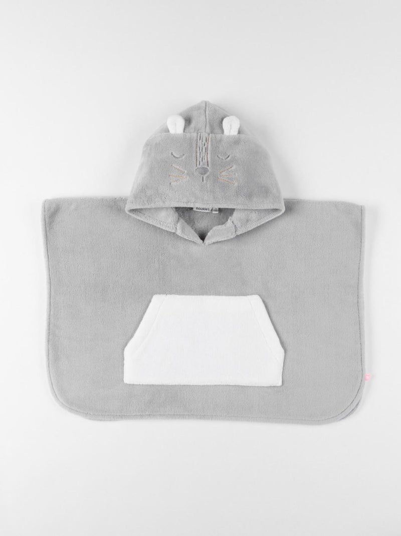 Poncho Babou en Groloudoux®, gris/écru Noukie's Gris - Kiabi