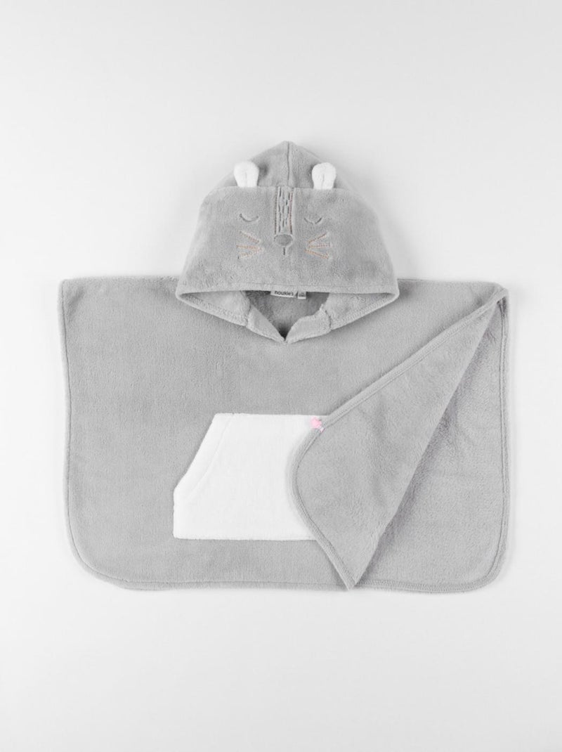 Poncho Babou en Groloudoux®, gris/écru Noukie's Gris - Kiabi