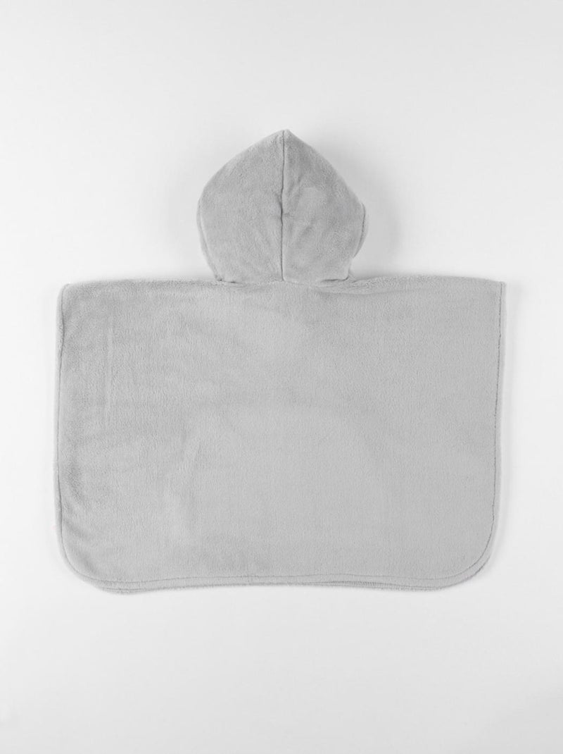 Poncho Babou en Groloudoux®, gris/écru Noukie's Gris - Kiabi