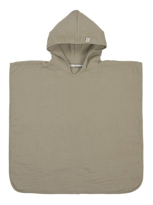 Poncho Bébé - Gaze de Coton - 100 % Coton - Kiabi
