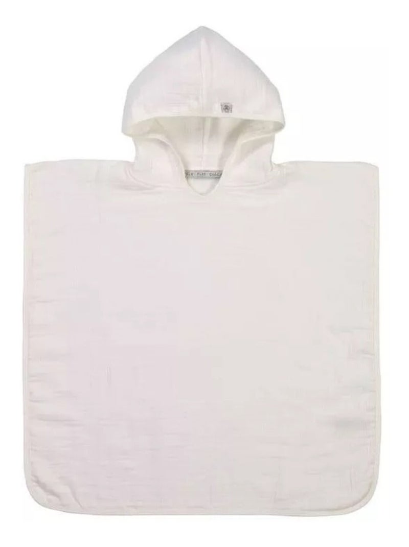 Poncho Bébé Blanc - Kiabi