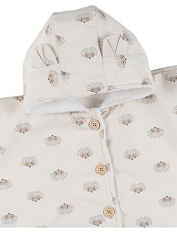 Poncho bébé, déperlant Noukie's