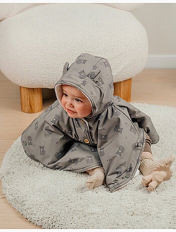 Poncho bébé, déperlant Noukie's