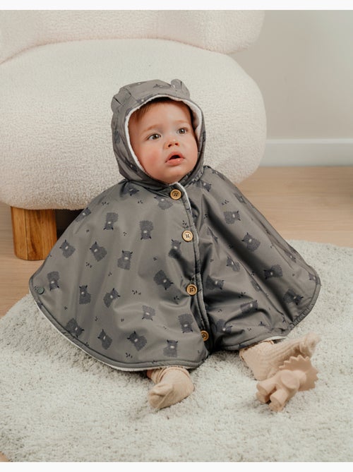 Poncho bébé, déperlant Noukie's - Kiabi