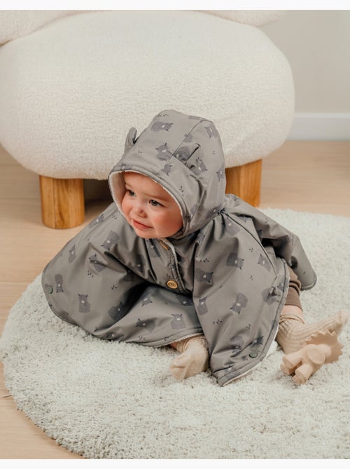 Poncho bébé, déperlant Noukie's - Kiabi