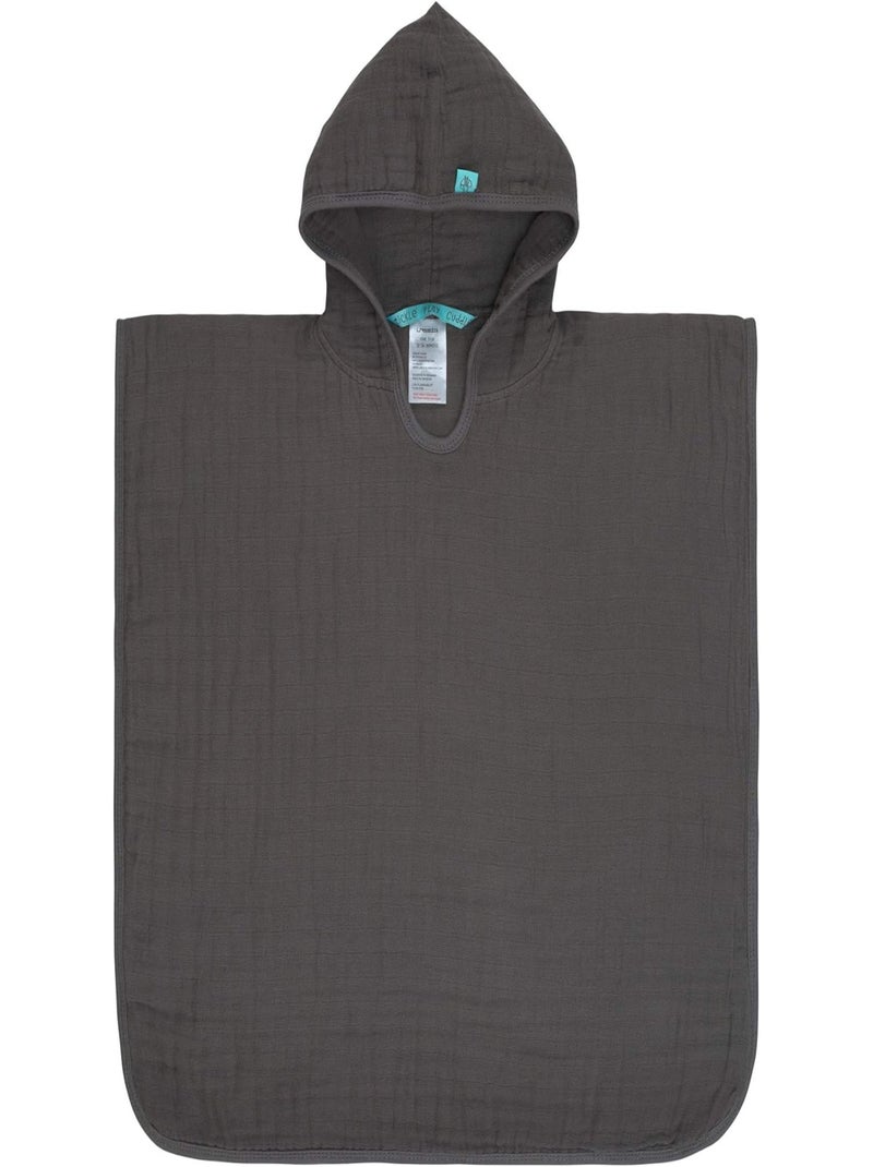 Poncho Bébé gris anthracite - Kiabi