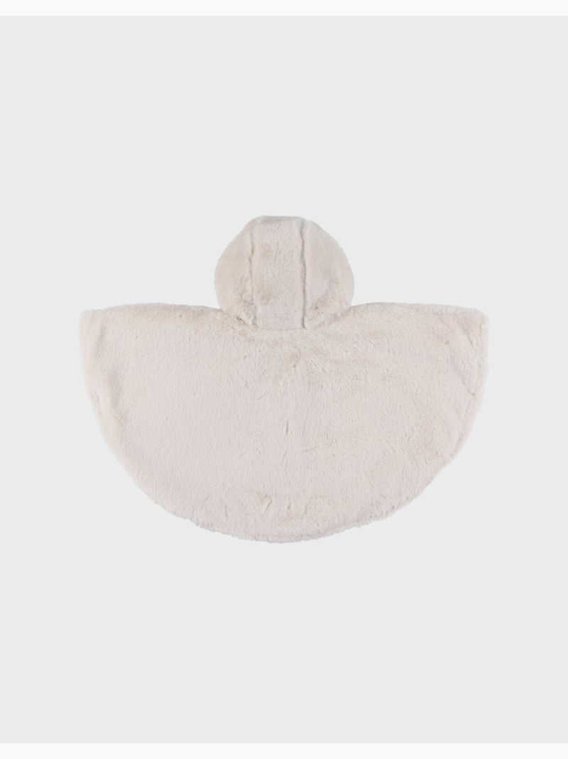 Poncho bébé, Groloudoux® ultra doux Noukie's Beige - Kiabi