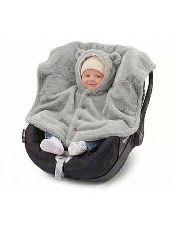Poncho bébé, groloudoux® ultra doux noukie's