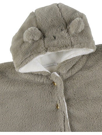 Poncho bébé, Groloudoux® ultra doux Noukie's