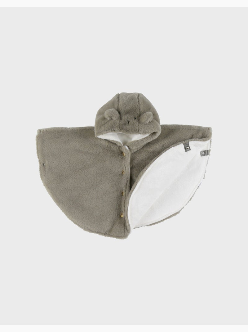 Poncho bébé, Groloudoux® ultra doux Noukie's Vert - Kiabi