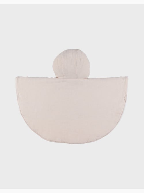 Poncho bébé, mousseline de coton bio Noukie's - Kiabi Poncho bébé, mousseline de coton bio Noukie's - Kiabi