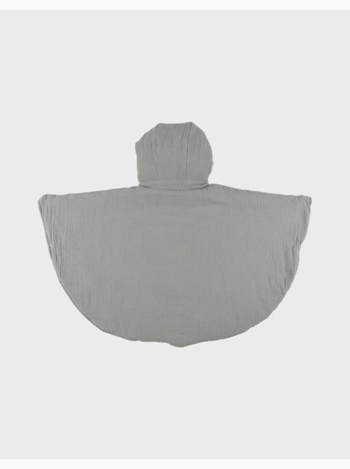 Poncho bébé, mousseline de coton bio Noukie's - Kiabi