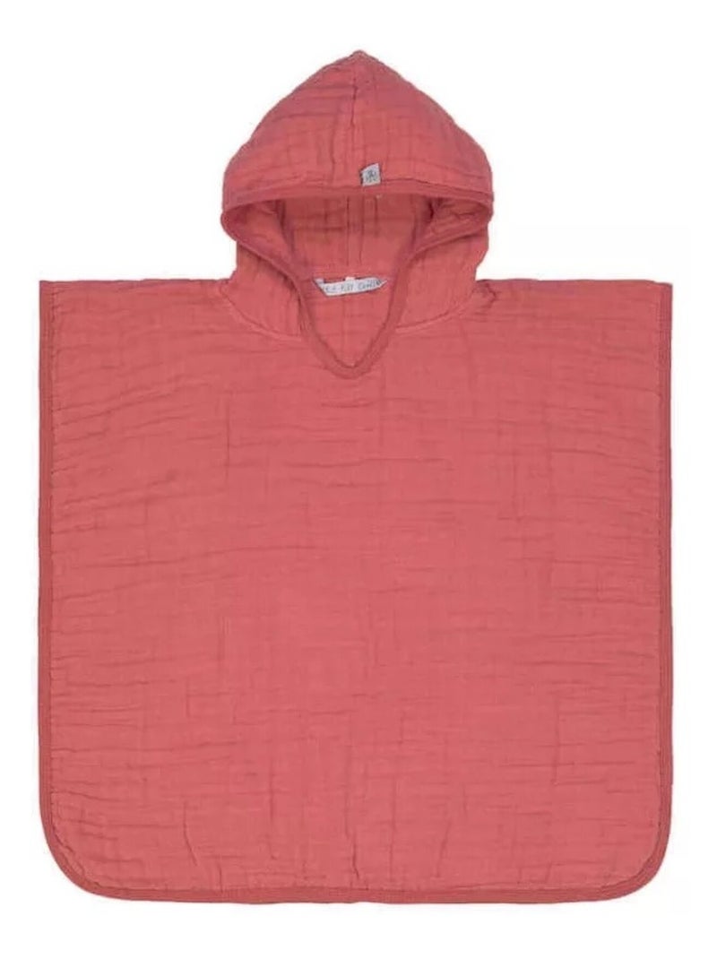 Poncho Bébé Rose fushia - Kiabi