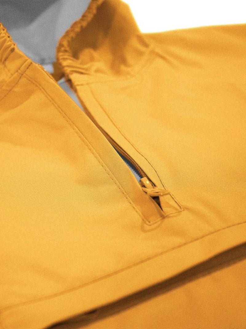 Poncho cape de pluie imperméable pour enfant Sassi Junior Orange - Kiabi