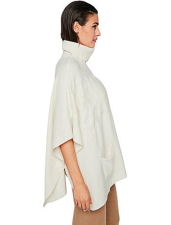 Poncho col montant pc1