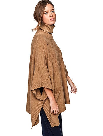 Poncho col montant pc1