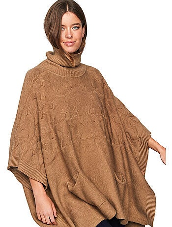 Poncho col montant pc1