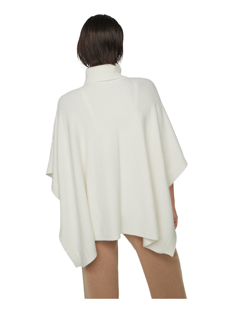 Poncho col montant PC1 STYLE ADD Ecru - Kiabi