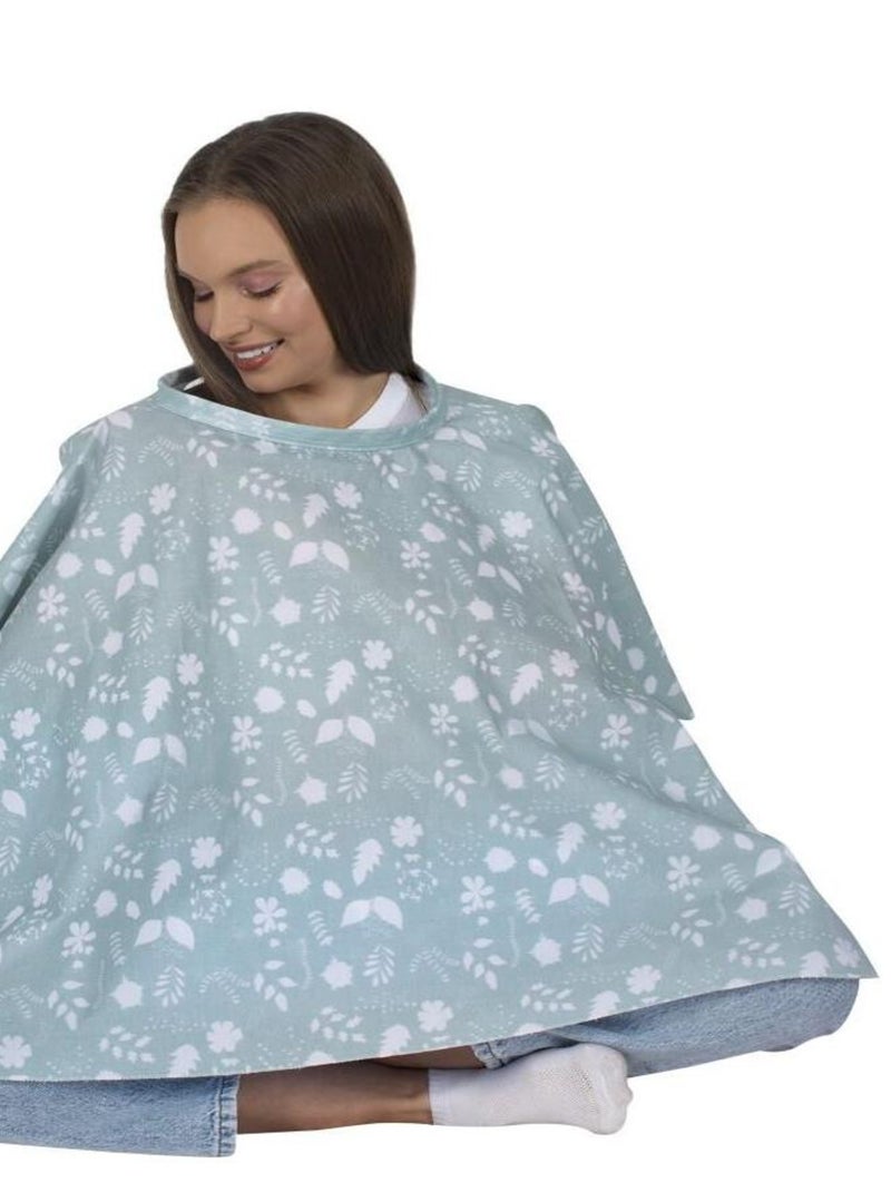 Poncho d'allaitement FEUILLE Vert - Kiabi