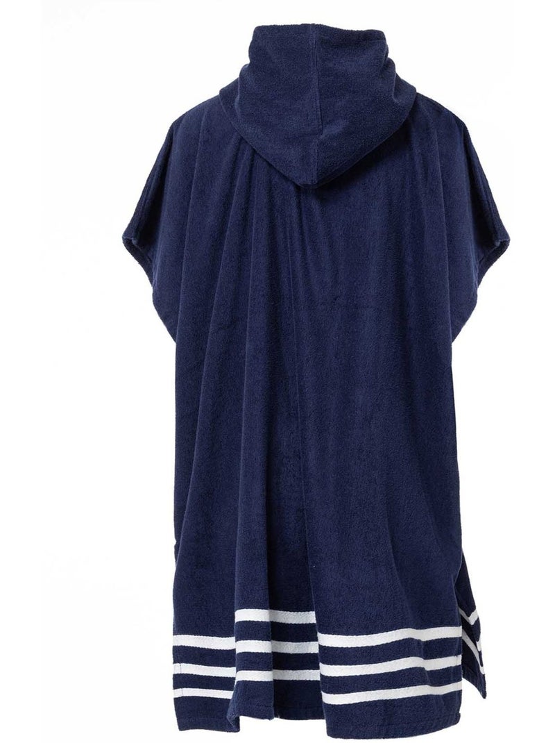 Poncho de bain - Terre de Marins Bleu marine - Kiabi