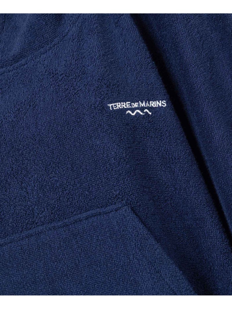 Poncho de bain - Terre de Marins Bleu marine - Kiabi