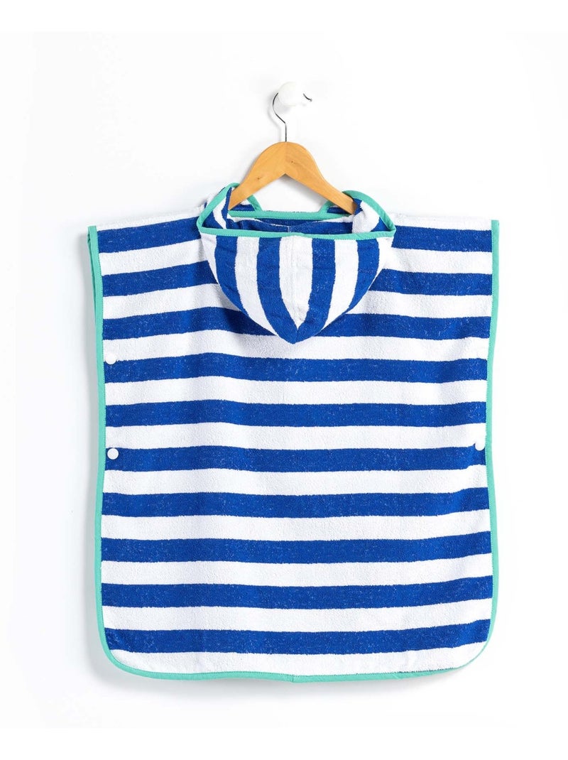 Poncho de bain - Terre de Marins Multicolore - Kiabi