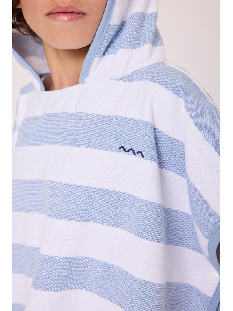Poncho de bain - Terre de Marins Multicolore - Kiabi