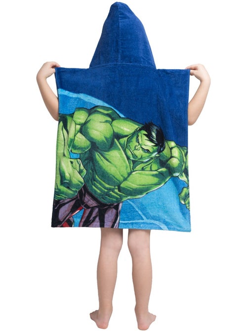 Poncho de Bain à Capuche Avengers 50x115 cm - Serviette Coton - Kiabi