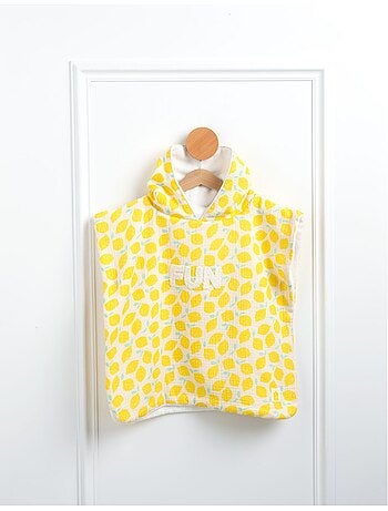 Poncho de bain bébé en coton - SAUTHON