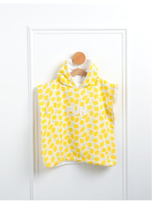 Poncho de bain bébé en coton - SAUTHON - Kiabi