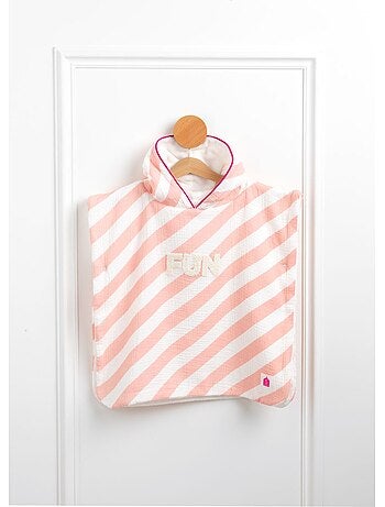 Poncho de bain bébé en coton - SAUTHON