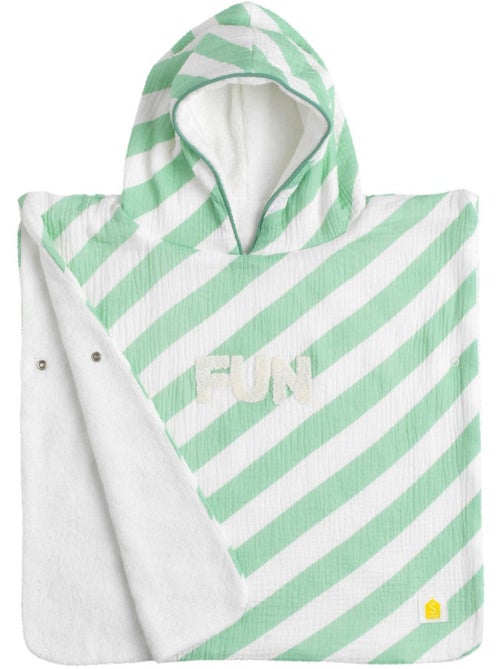Poncho de bain bébé en coton - SAUTHON - Kiabi