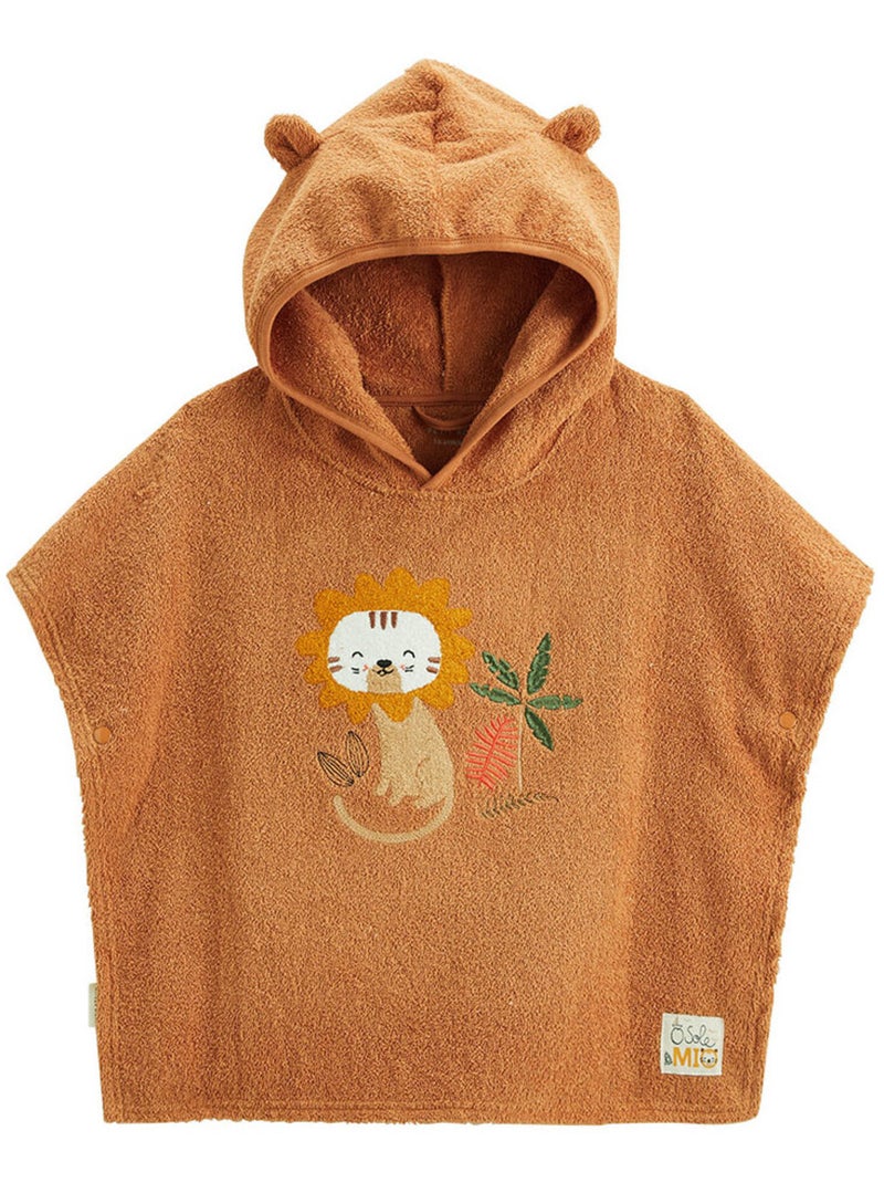 Poncho de bain bébé Mio Camel - Kiabi