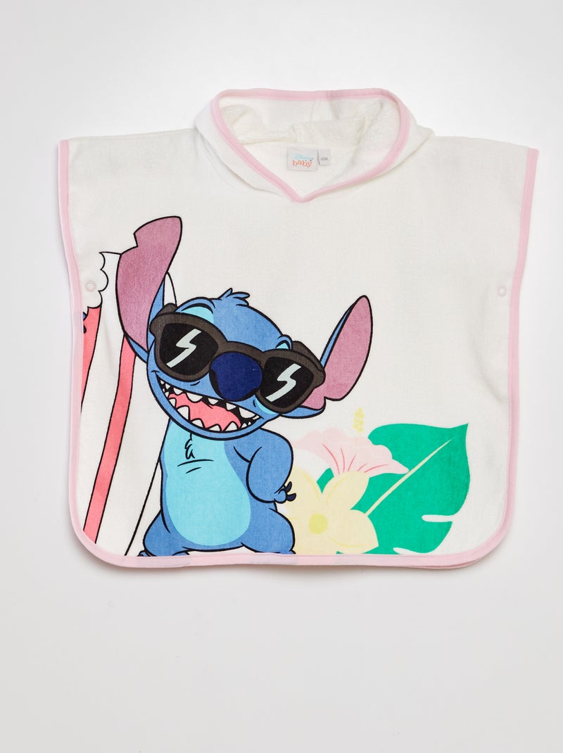 Poncho de bain 'Disney' Blanc - Kiabi